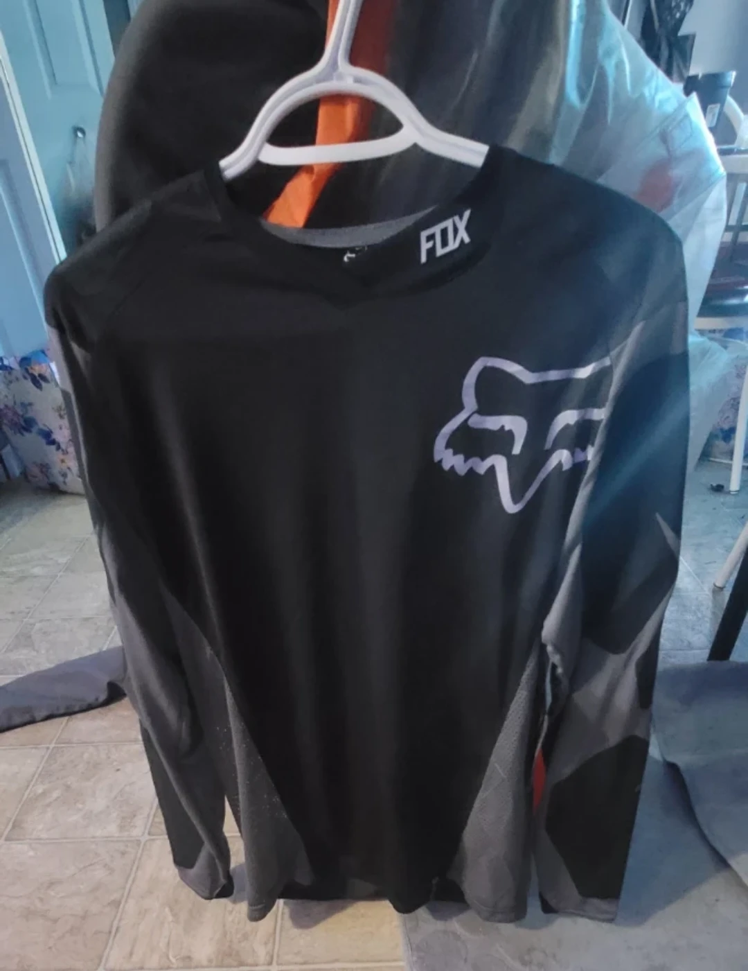 ✨️Sale✨️Fox Legion Premium Off Road Jersey - Black/Grey - Size S