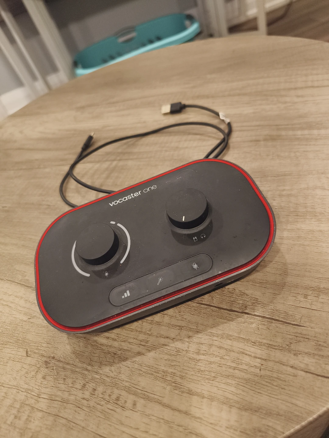 Focusrite Scarlett Vocaster One/1 With OEM USB - C Cable and XLR