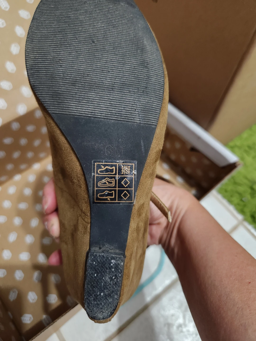 Jessica Simpson Women's T-Strap Flats - Brown Suede - photo 4
