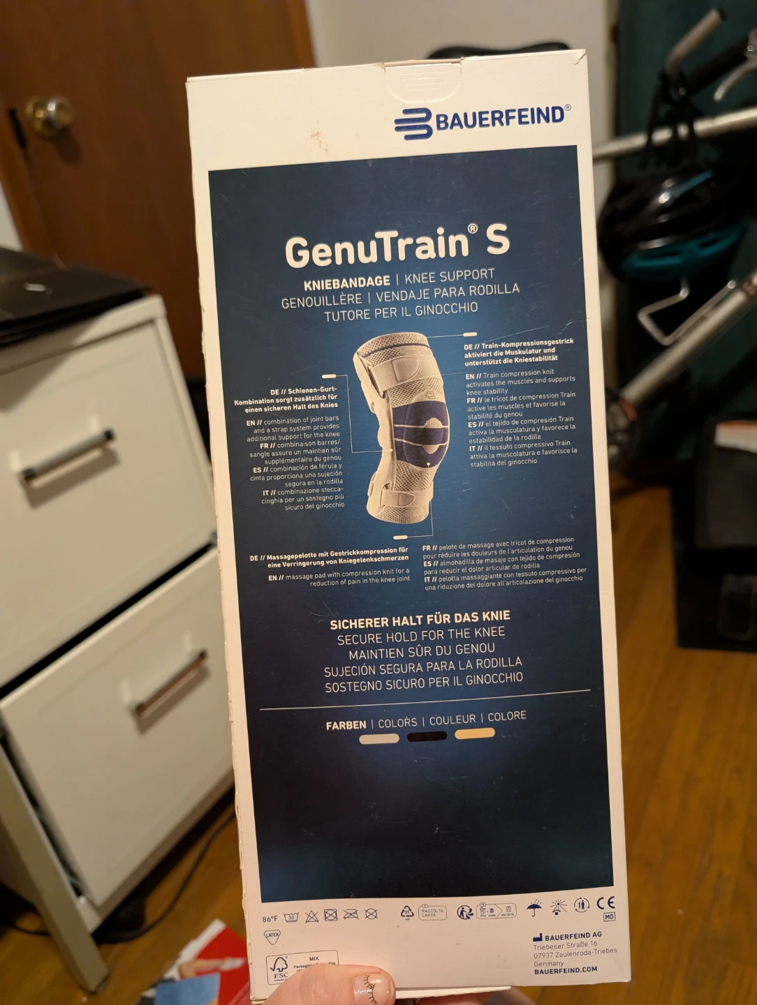 Bauerfeind GenuTrain S Knee Support Size 6 - photo 2