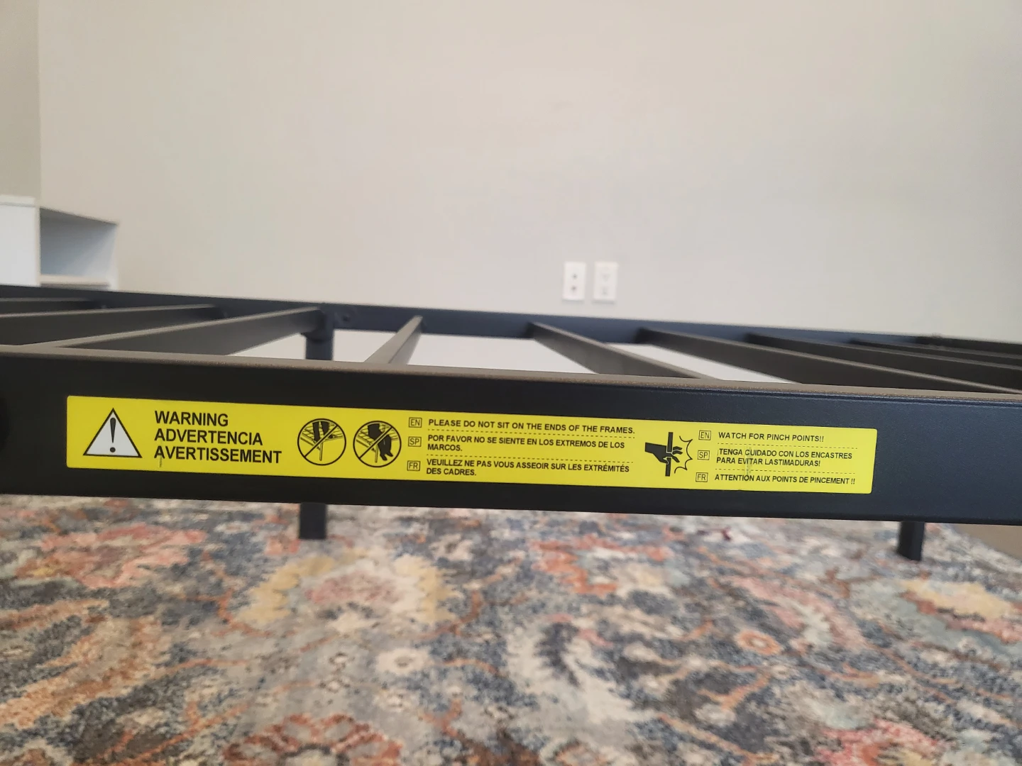 Twin Metal Bed Frame - photo 3