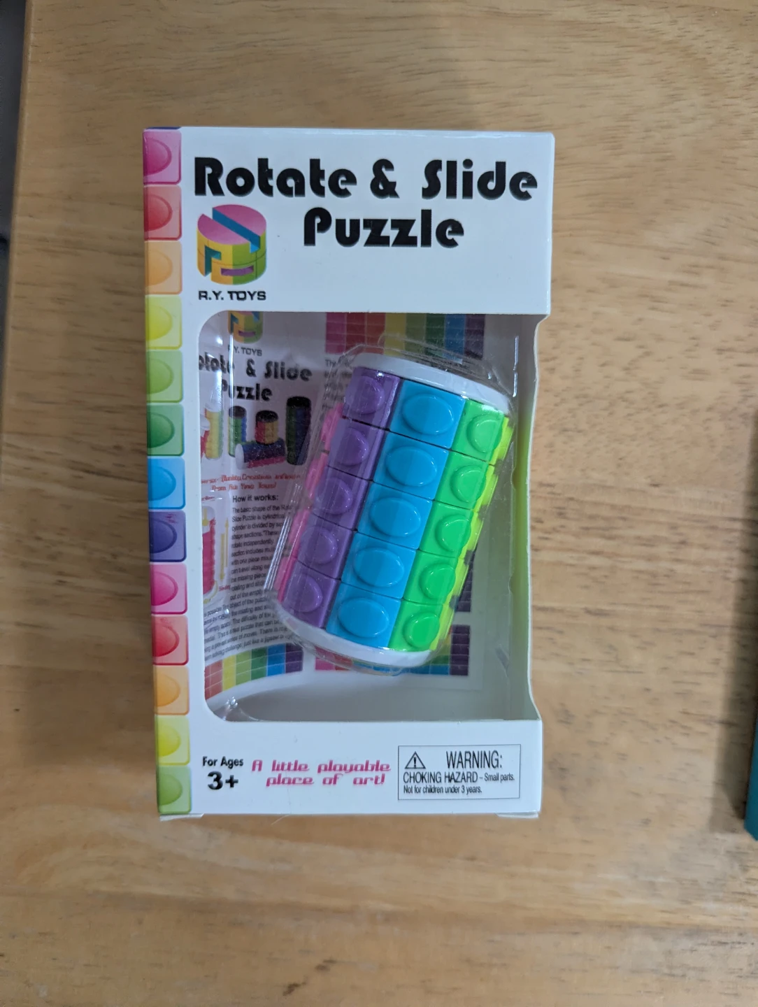 R.Y. TOYS Rotate & Slide Puzzle Game