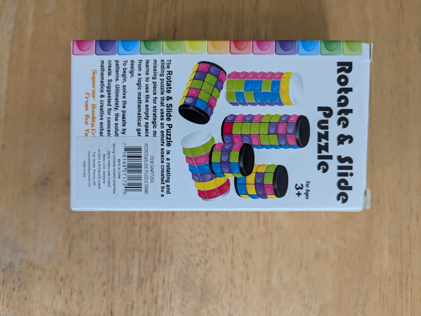 R.Y. TOYS Rotate & Slide Puzzle Game - photo 2
