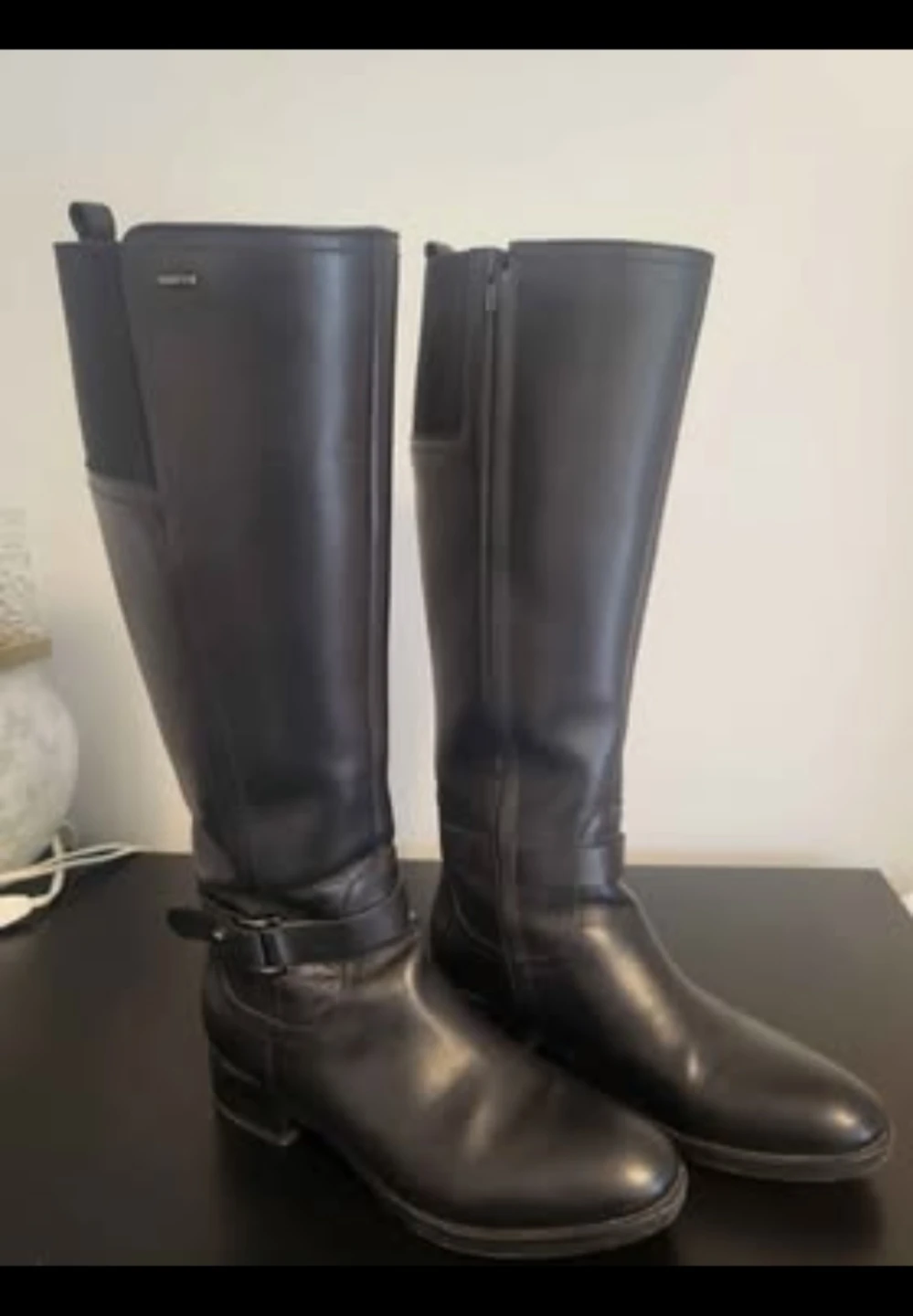 Geox Leather Tall Boots