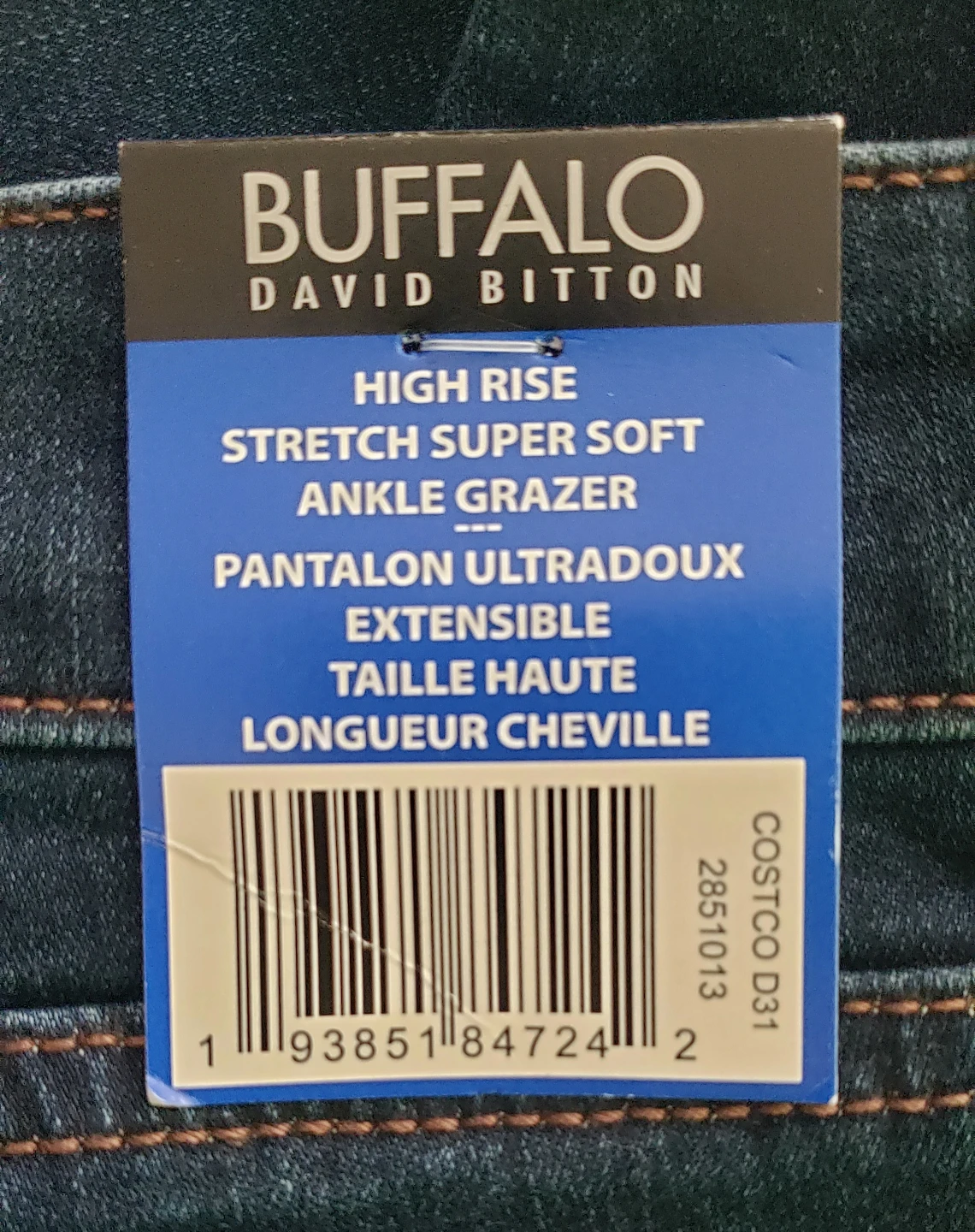 Brand new Buffalo Women's Strech Ankle Grazer Jeans - photo 2