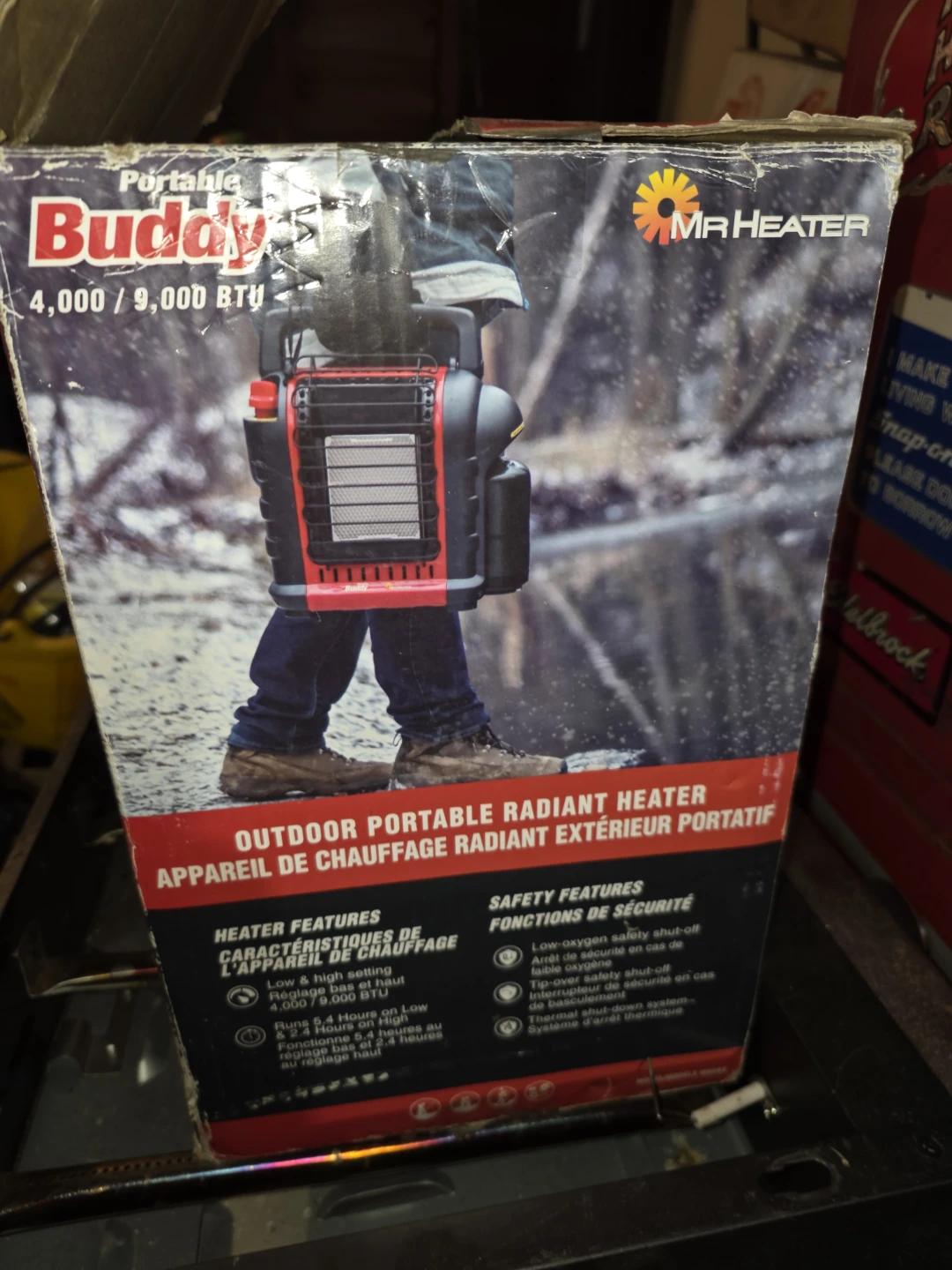 Mr. Heater Portable Buddy Radiant Heater 4,000/9,000 BTU - photo 3