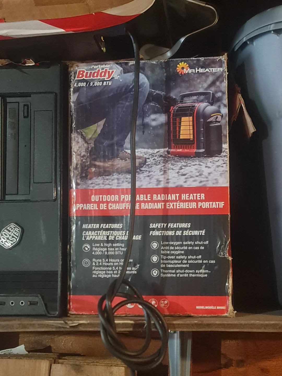 Mr. Heater Portable Buddy Radiant Heater 4,000/9,000 BTU - photo 4
