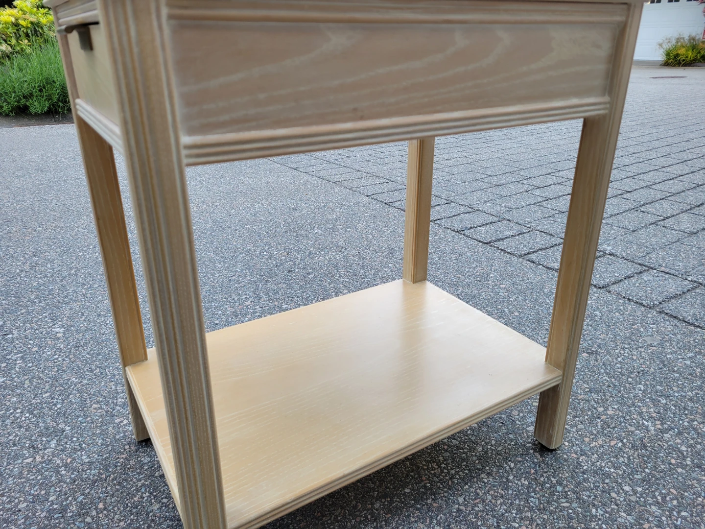 Vintage DREXEL Oak Nightstand / End Table – Mid-Century Modern - photo 4