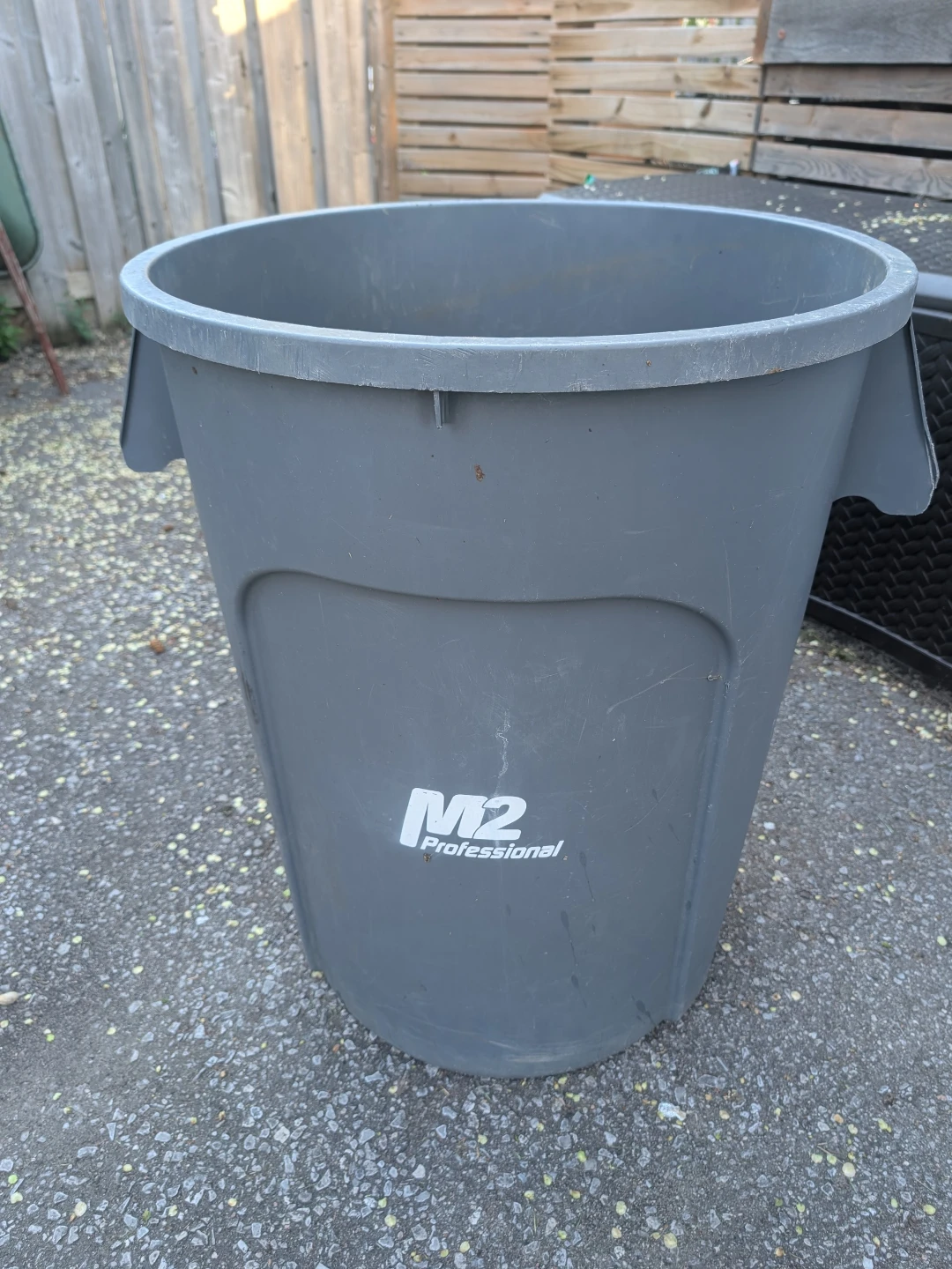 Grey 44 Gallon M2 Trash Container
