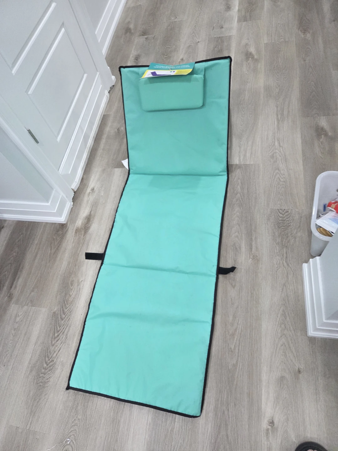 Foldable Beach Mat with Cooler