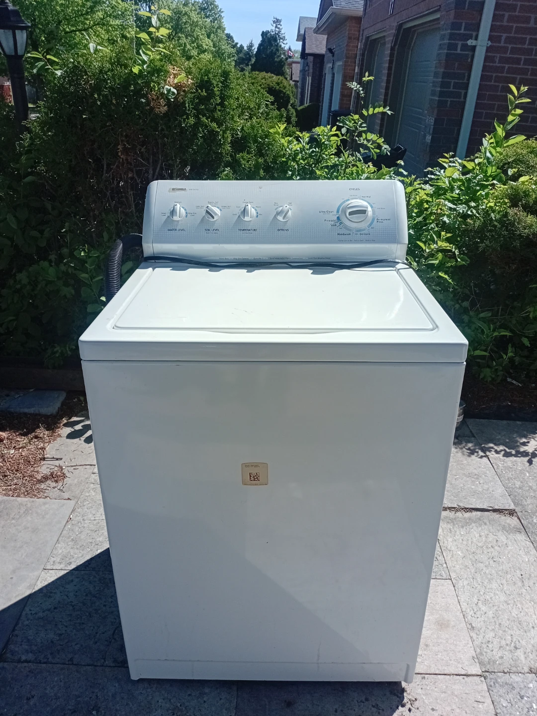 Kenmore 800 Series Top Load Washing Machine