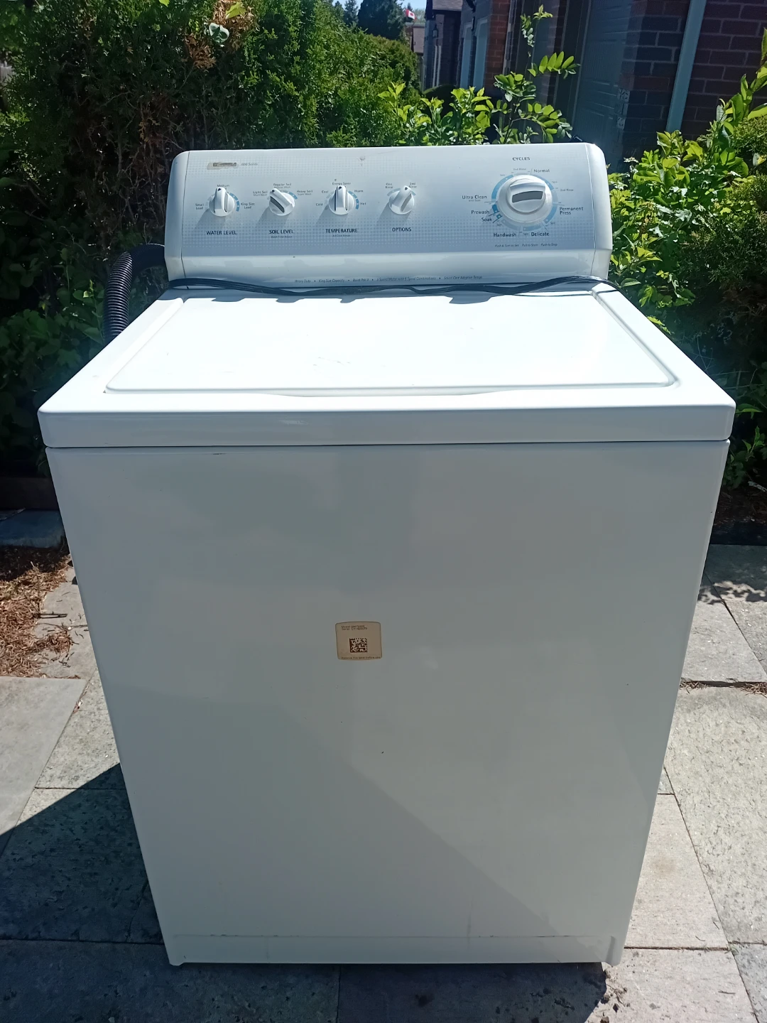 Kenmore 800 Series Top Load Washing Machine - photo 5