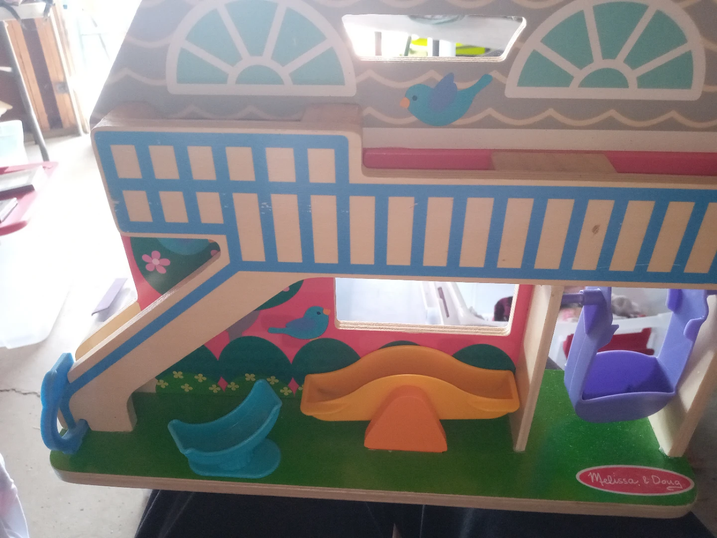 Melissa & Doug Go Tots Schoolyard Tumble Playset