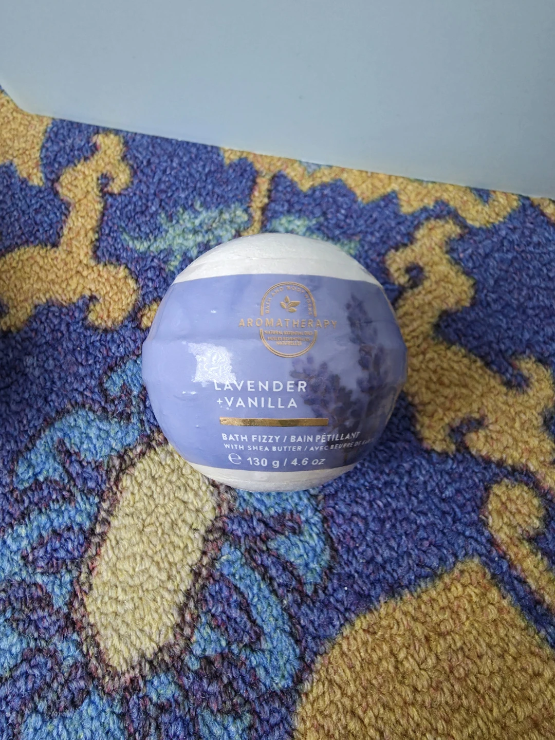 Aromatherapy Lavender + Vanilla Bath Fizzy 130g