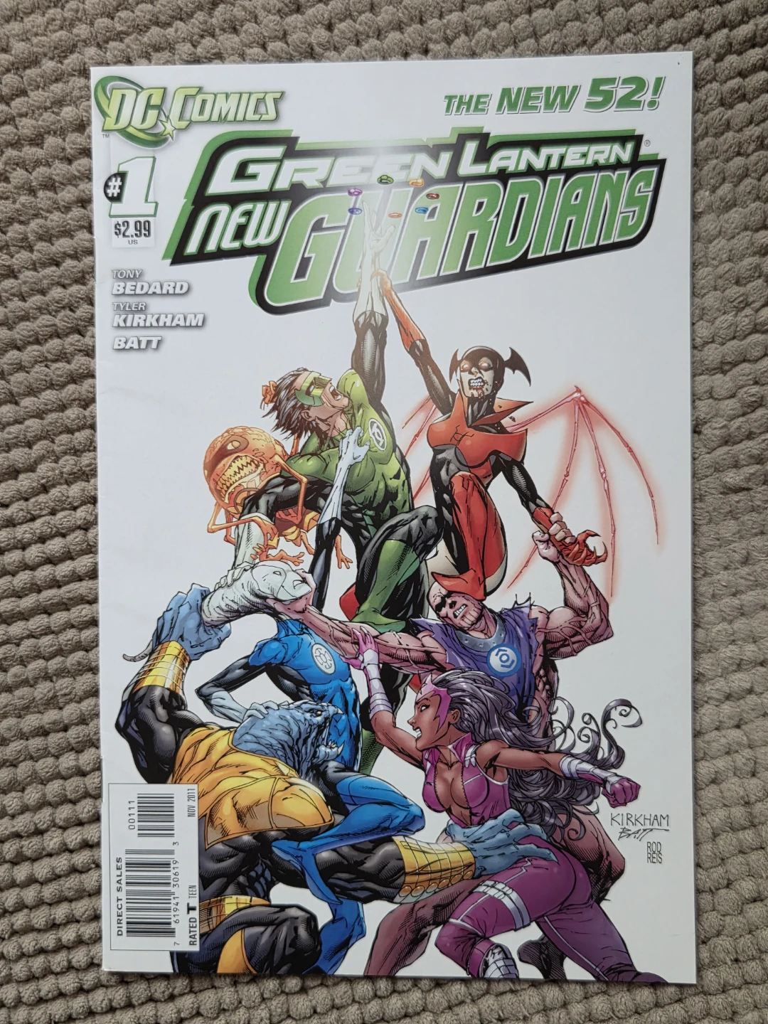 DC Comics Green Lantern: New Guardians #1