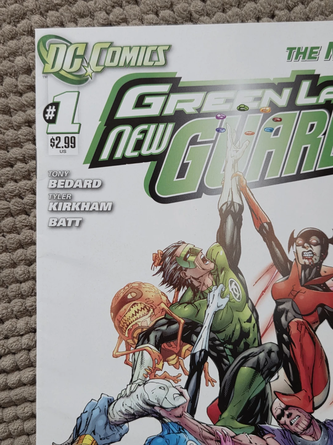 DC Comics Green Lantern: New Guardians #1 - photo 2