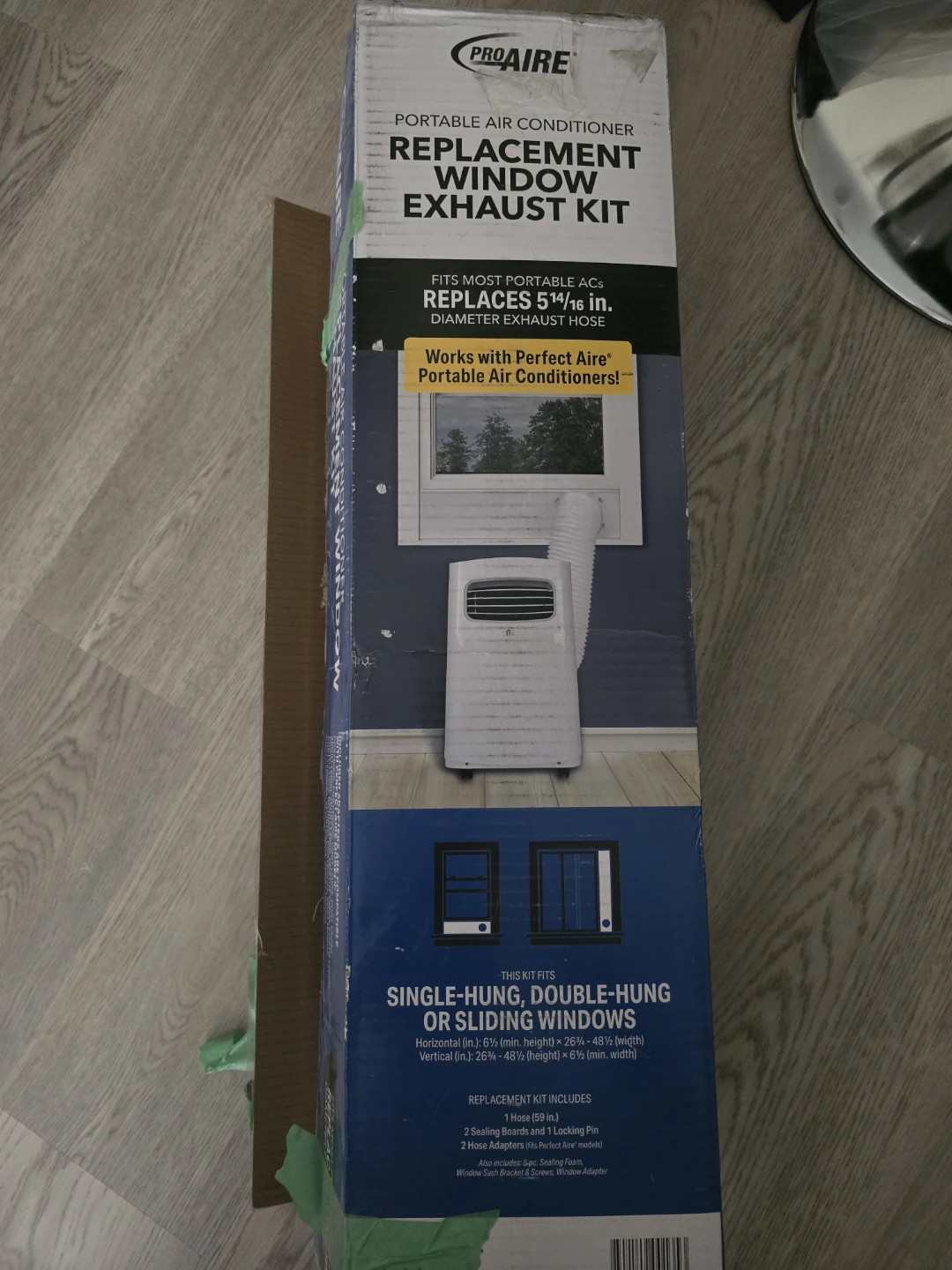 Pro-Aire Portable Air Conditioner Window Exhaust Kit