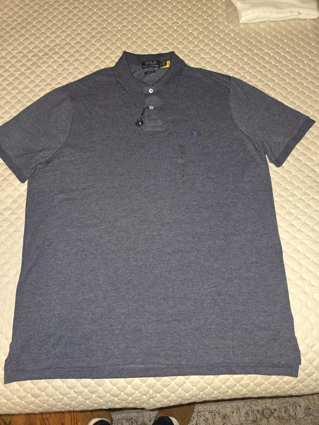 Lg - Ralph Lauren Men's Short Sleeve Polo - (NEW) $115 Retail