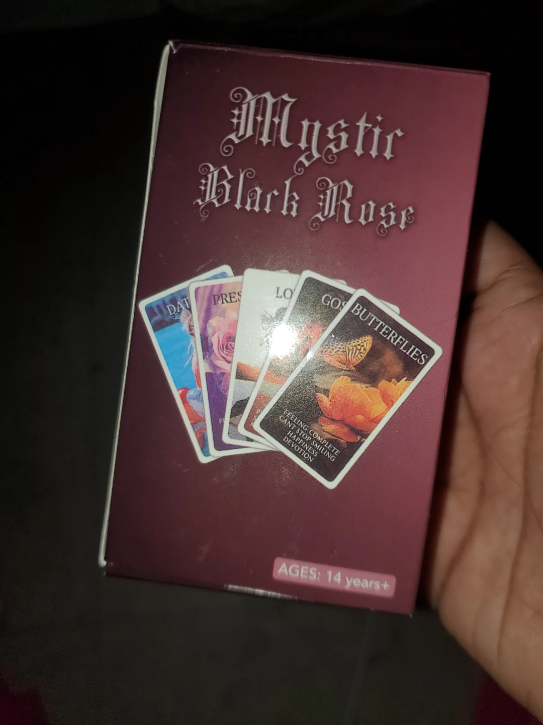 Mystic Black Rose 78-Card Deck - photo 2