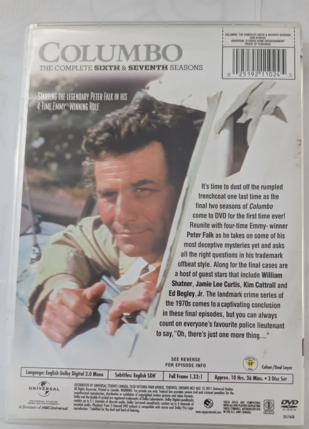 Columbo: The Complete Sixth & Seventh Seasons DVD Set - photo 2