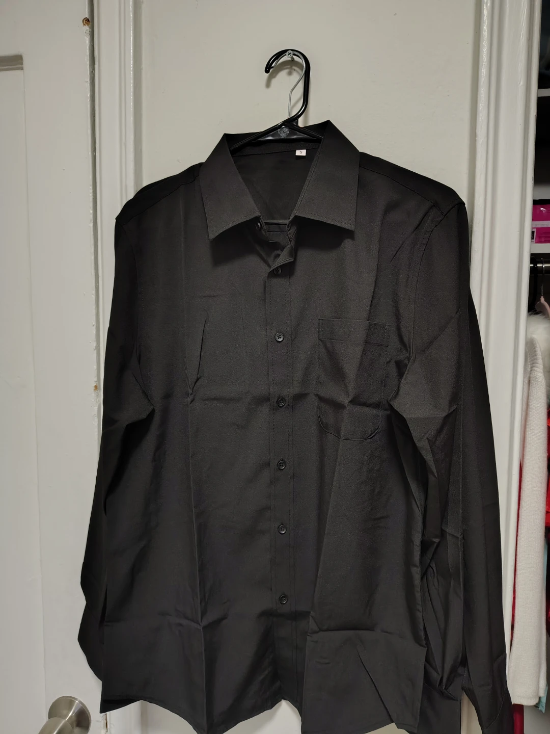 Black Long Sleeve Dress Shirt