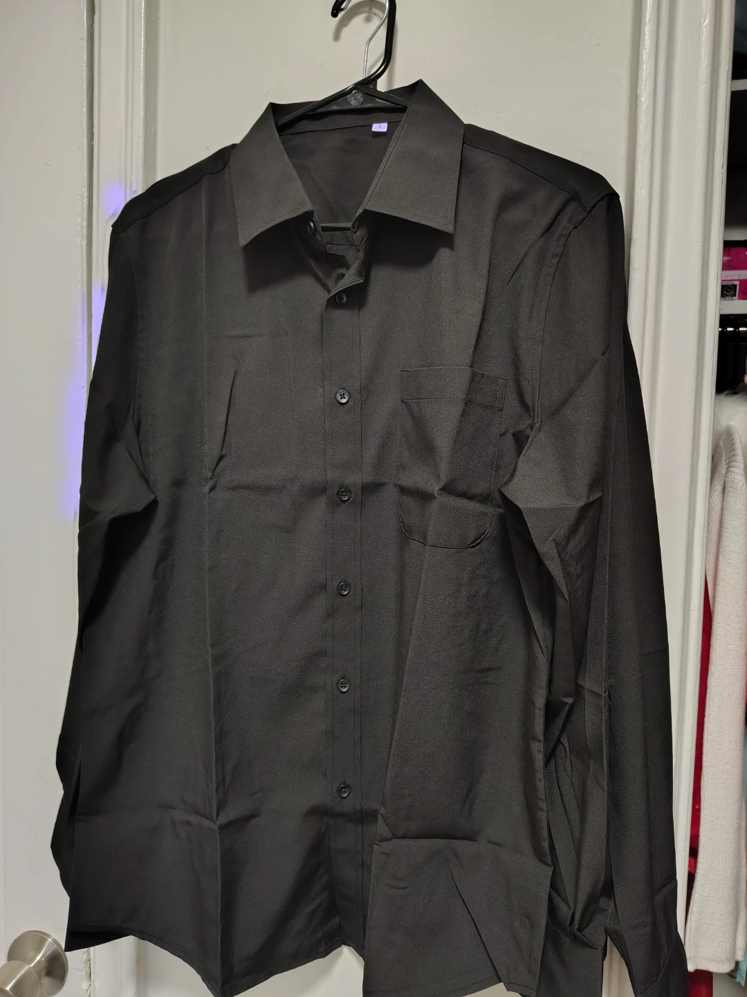 Black Long Sleeve Dress Shirt - photo 2