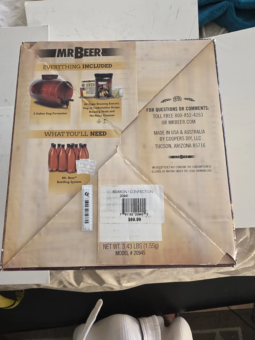 Mr. Beer Long Play Session IPA Craft Beer Kit - photo 3