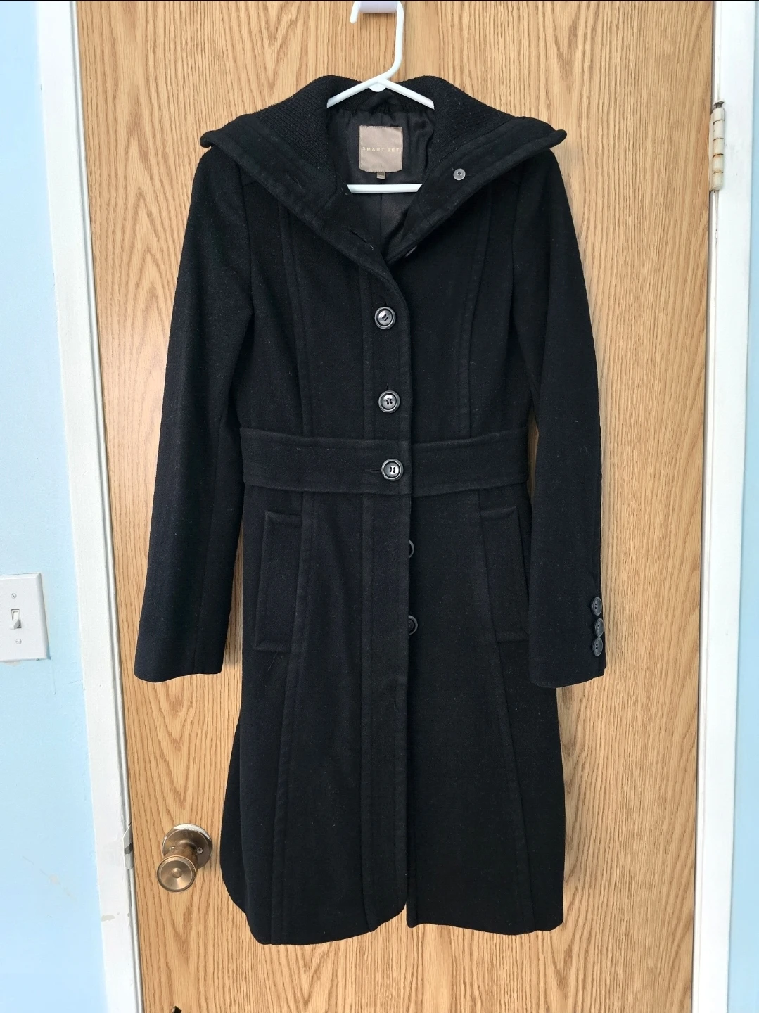 Like New Smart Set Womens Wool Extra Long Coat $50