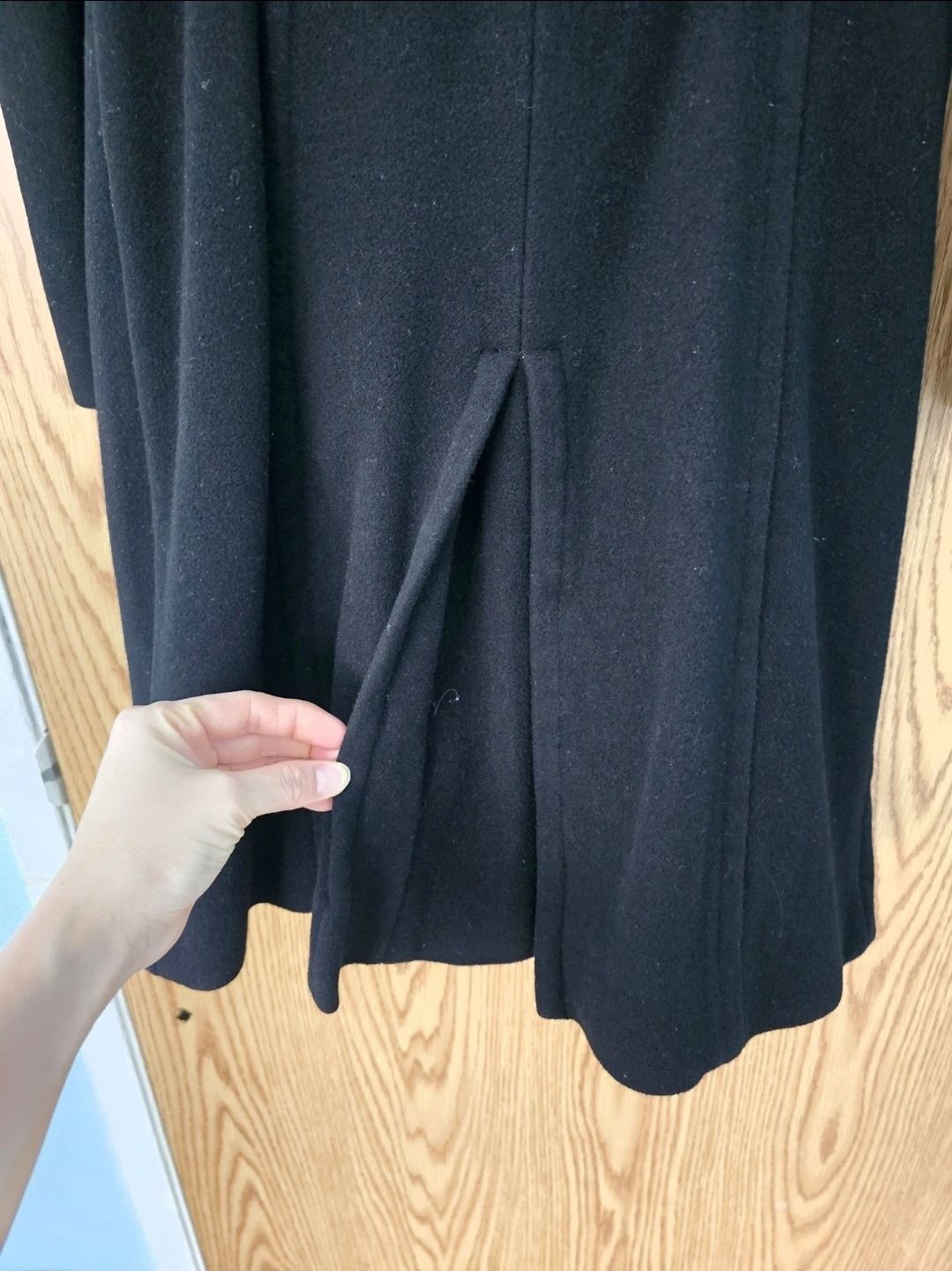 Like New Smart Set Womens Wool Extra Long Coat $50 - photo 4