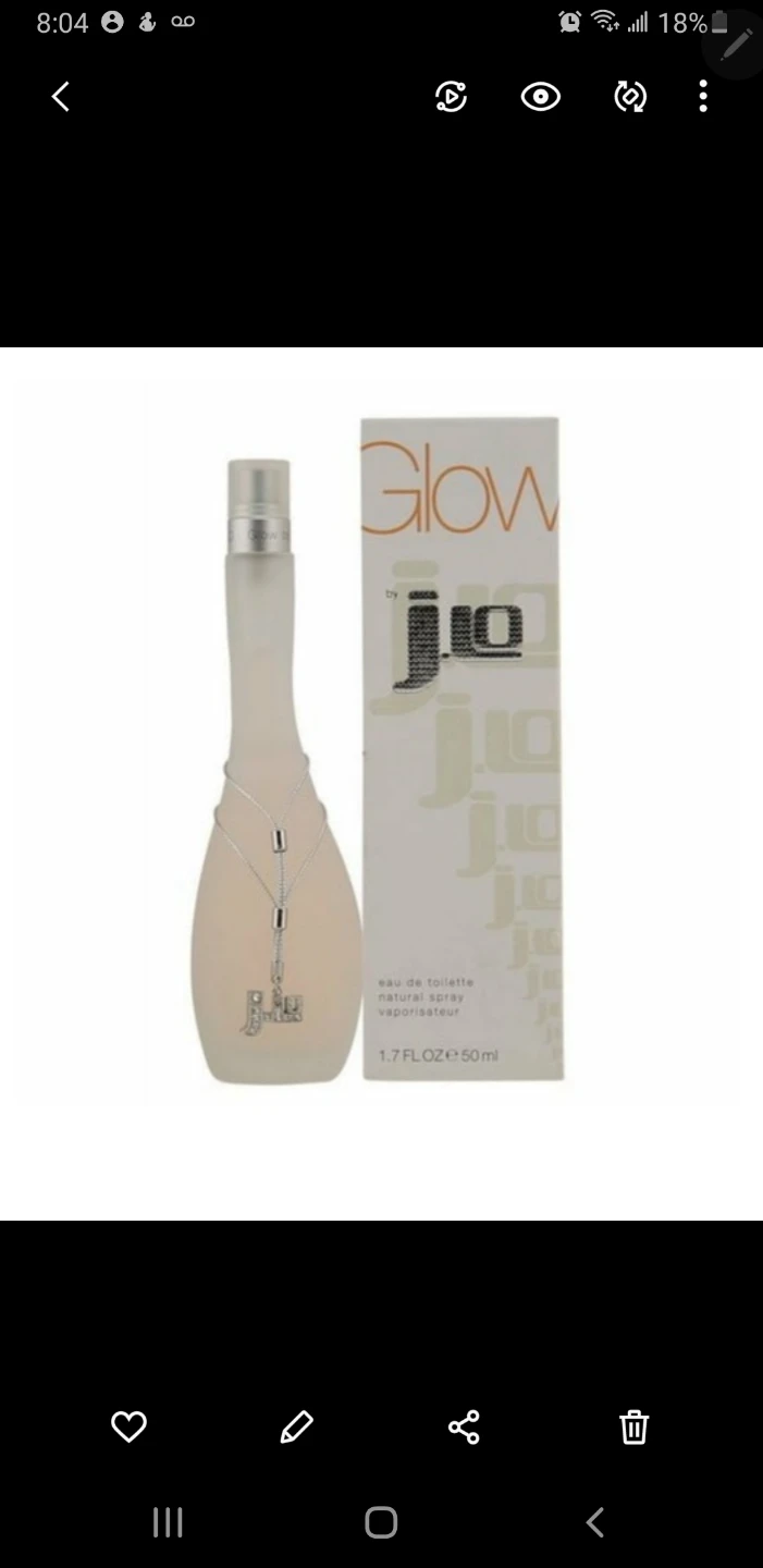 Brand new Glow by Jlo  50ml Eau de Toilette
