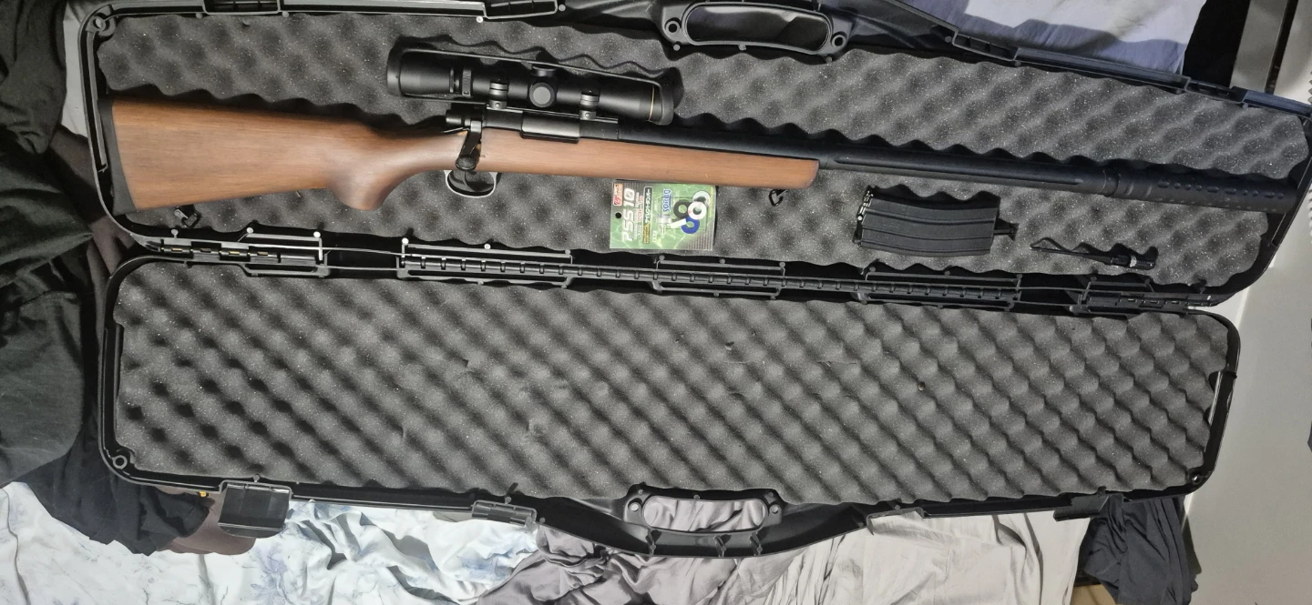 Airsoft Rifle & Pistol Bundle with Accessories - photo 2