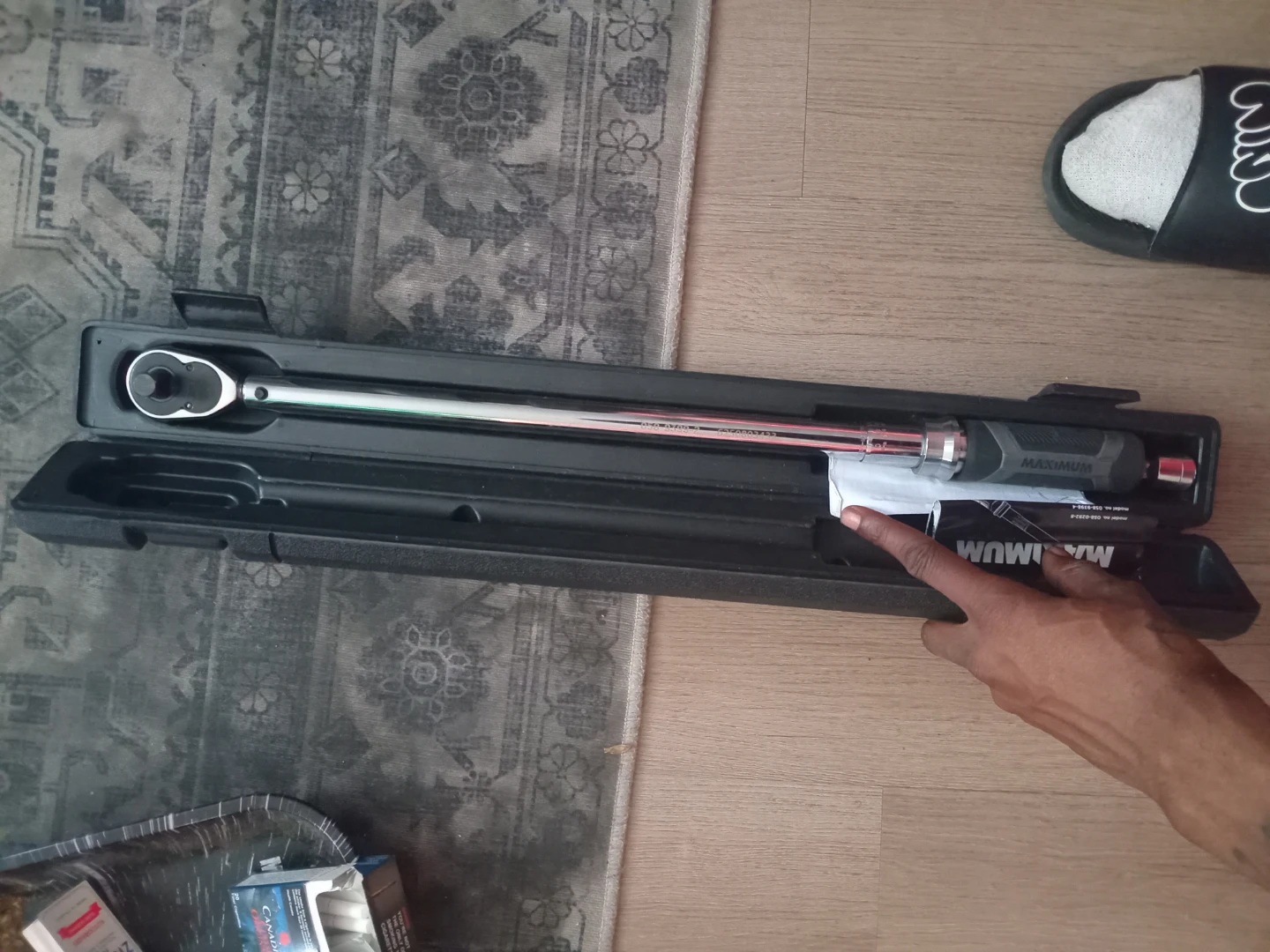 Maximum torque wrench