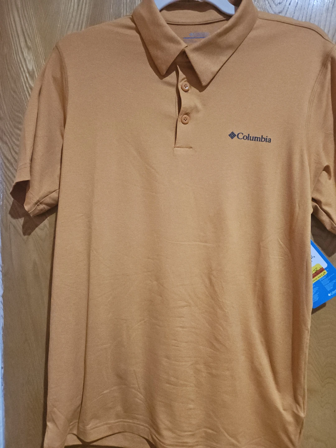 Columbia Carter Crest Polo Shirt Mens S/P Orange - photo 2