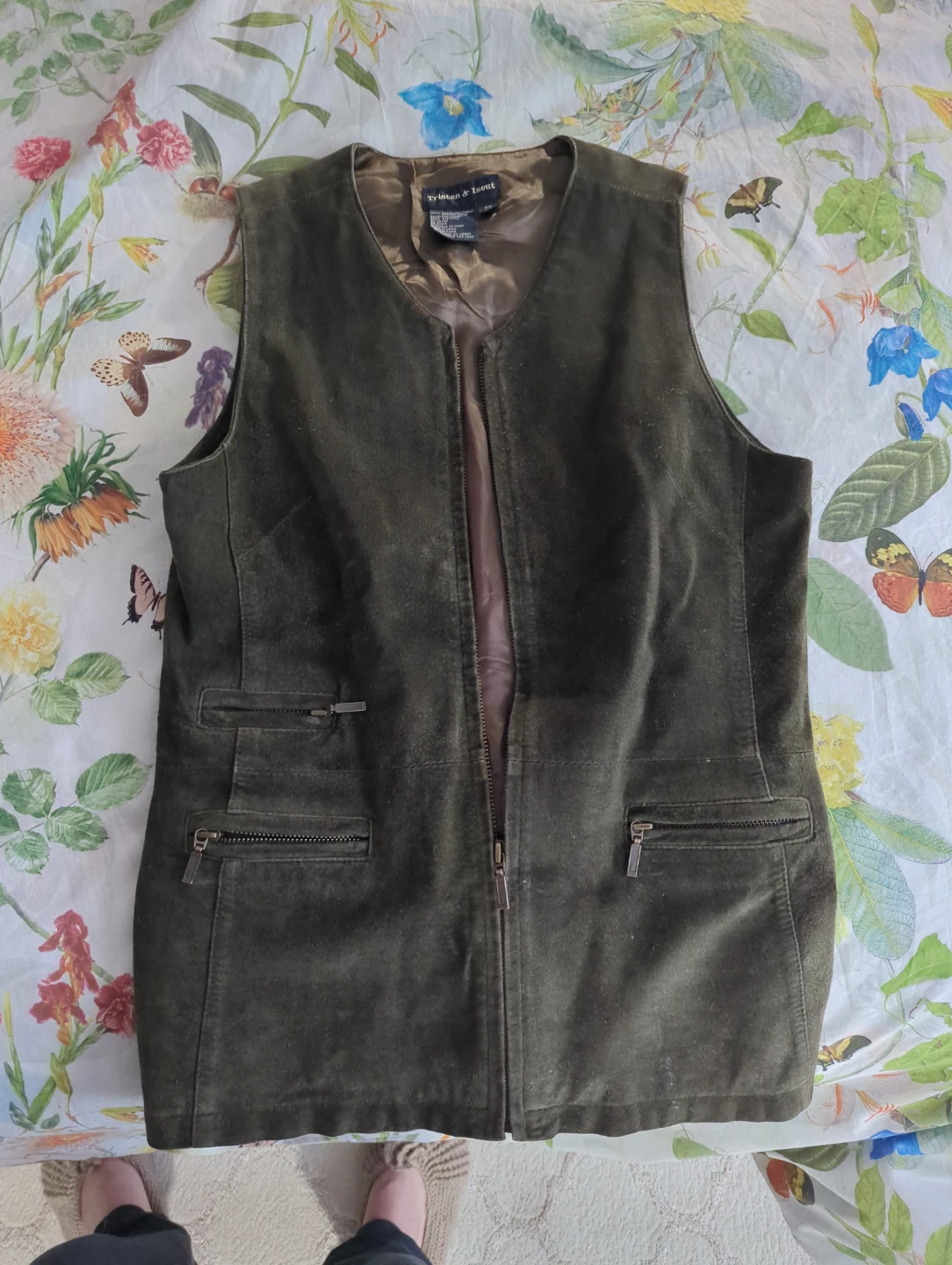Tory Burch Suede Vest