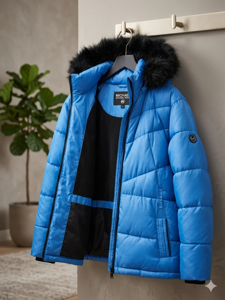 Michael Kors Puffer Jacket - Blue