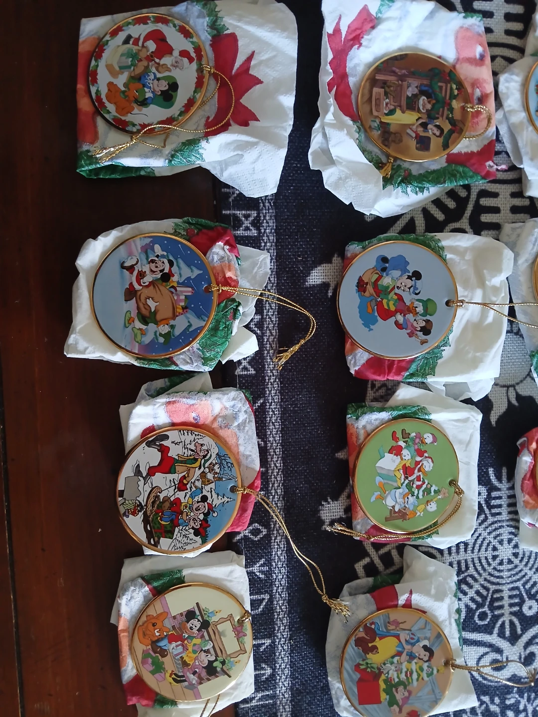 Disney 'Tis The Season Grolier Collectibles Christmas Ornaments - photo 3