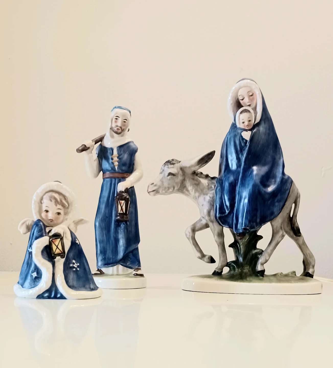 Vtg Goebel "Flight into Egypt" Set of 3 Pcs