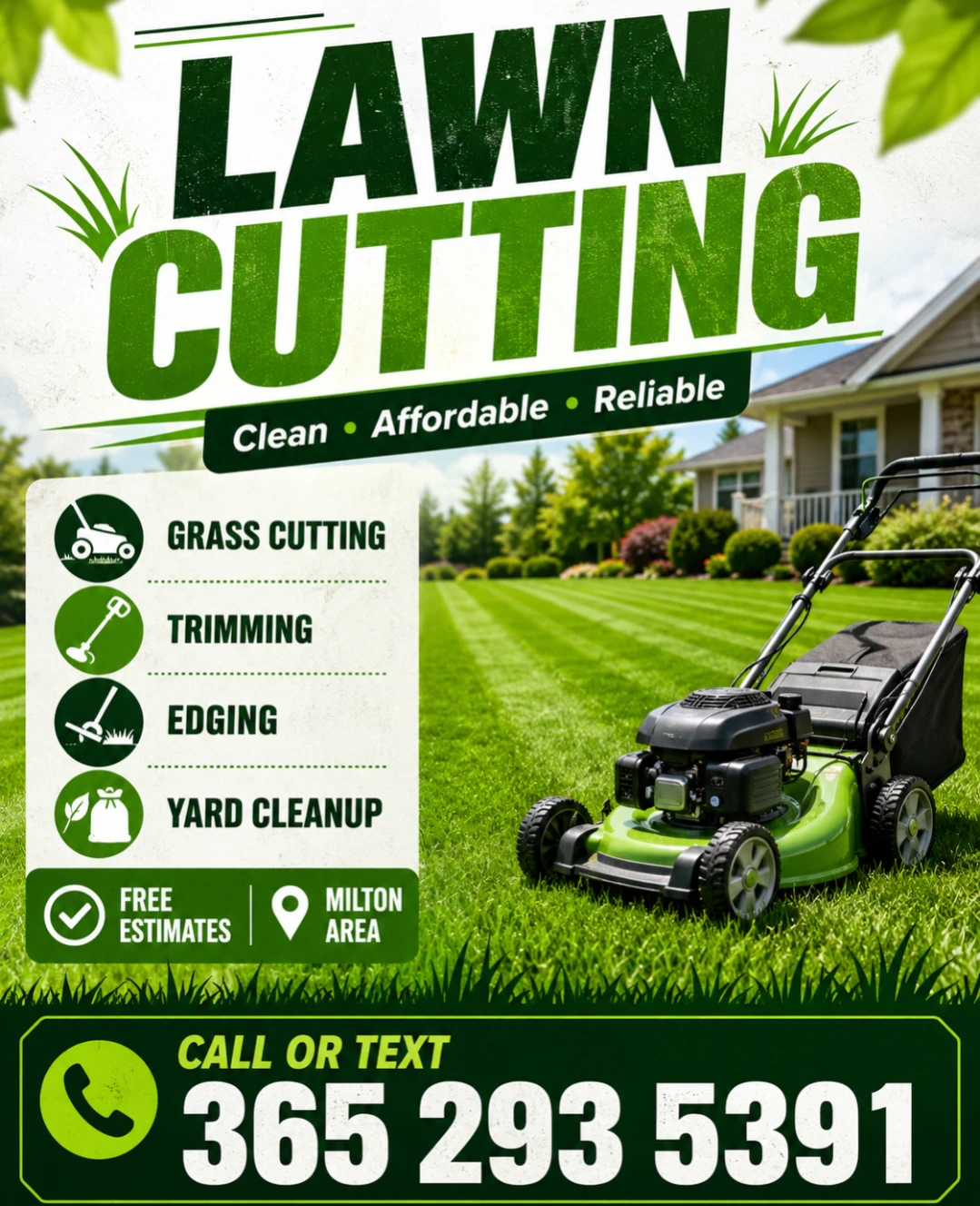 Lawn Cutting Services