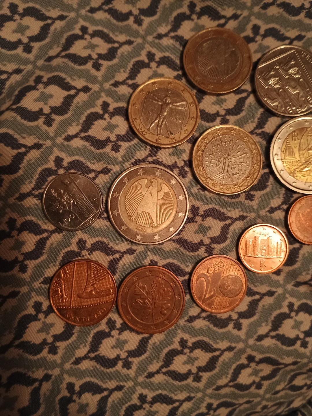 Mixed Euro Coins( sold as set) - photo 2