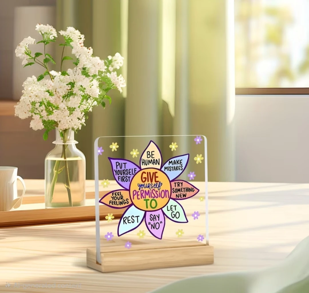New Inspirational Flower Desk Decor - photo 2