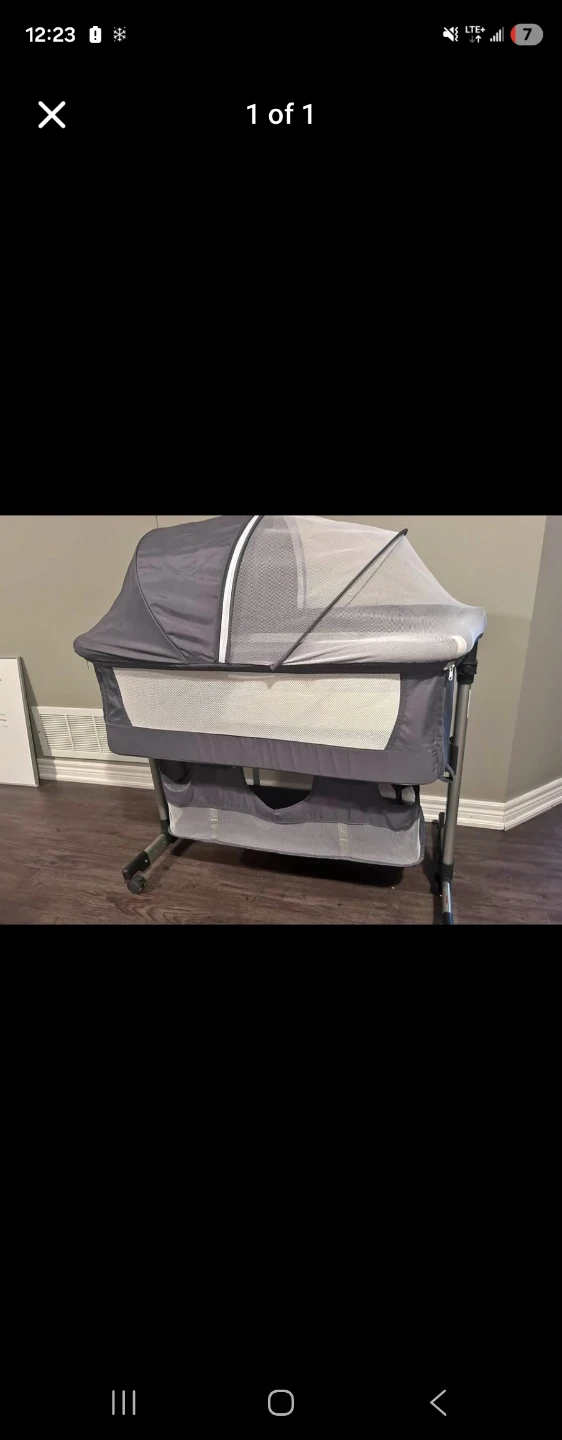 Infant Bassinet with Canopy