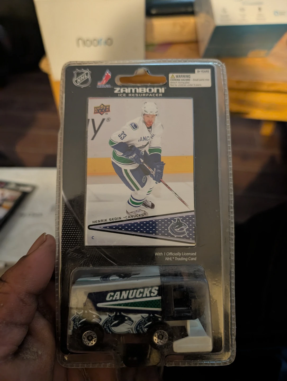 NHL Zamboni Ice Resurfacer Toy with Trading Card - photo 3