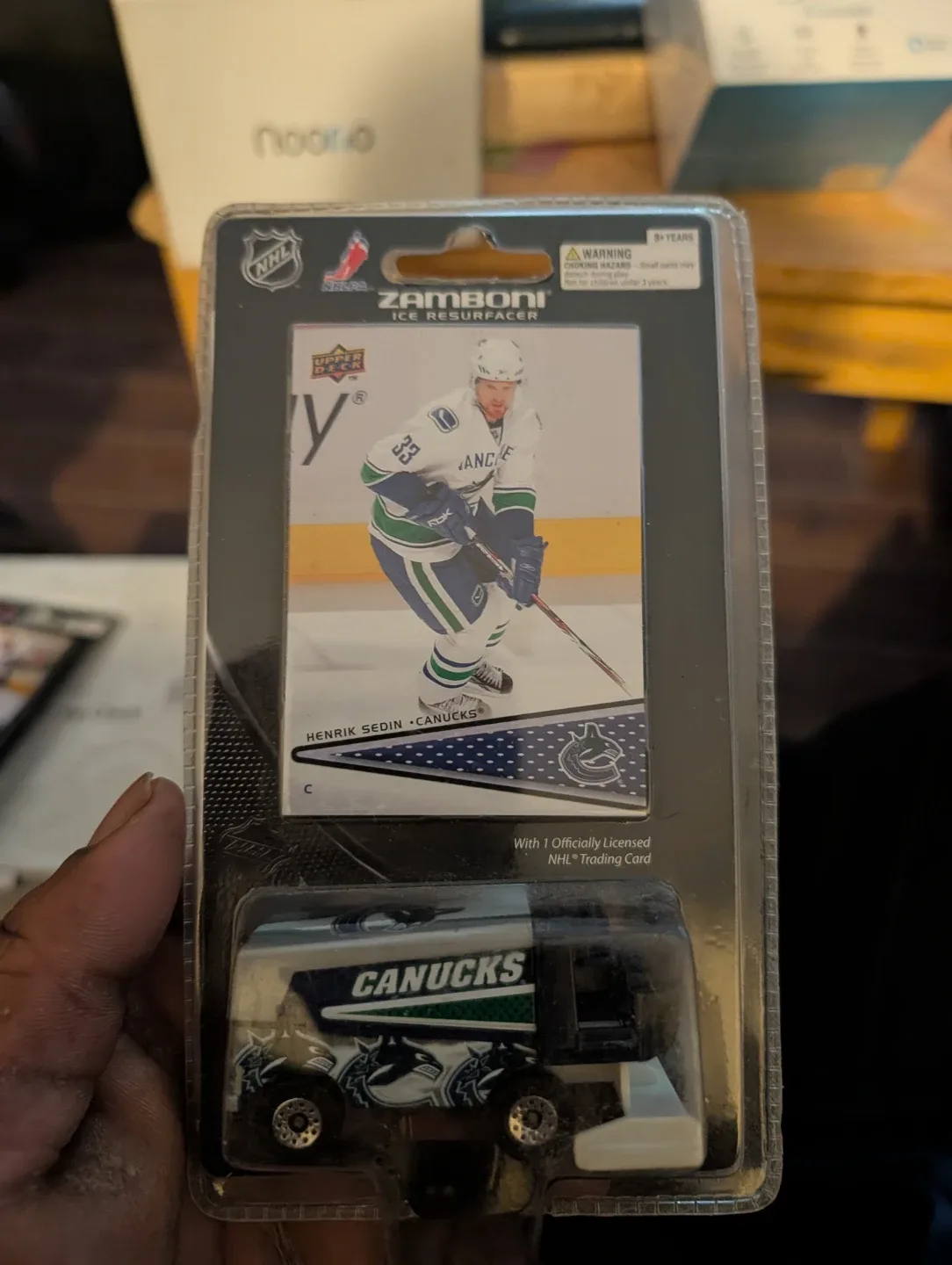 NHL Zamboni Ice Resurfacer Toy with Trading Card - photo 3