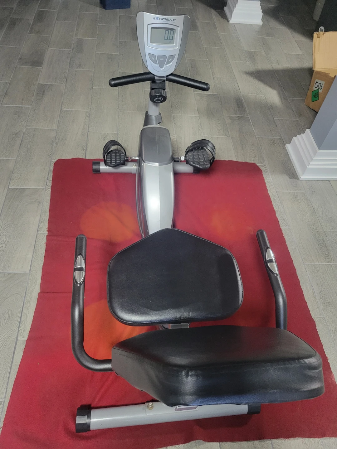 SEATED STATIONARY BIKE EXCELLENT CONDITION  EVERYTHING WORKS - photo 4