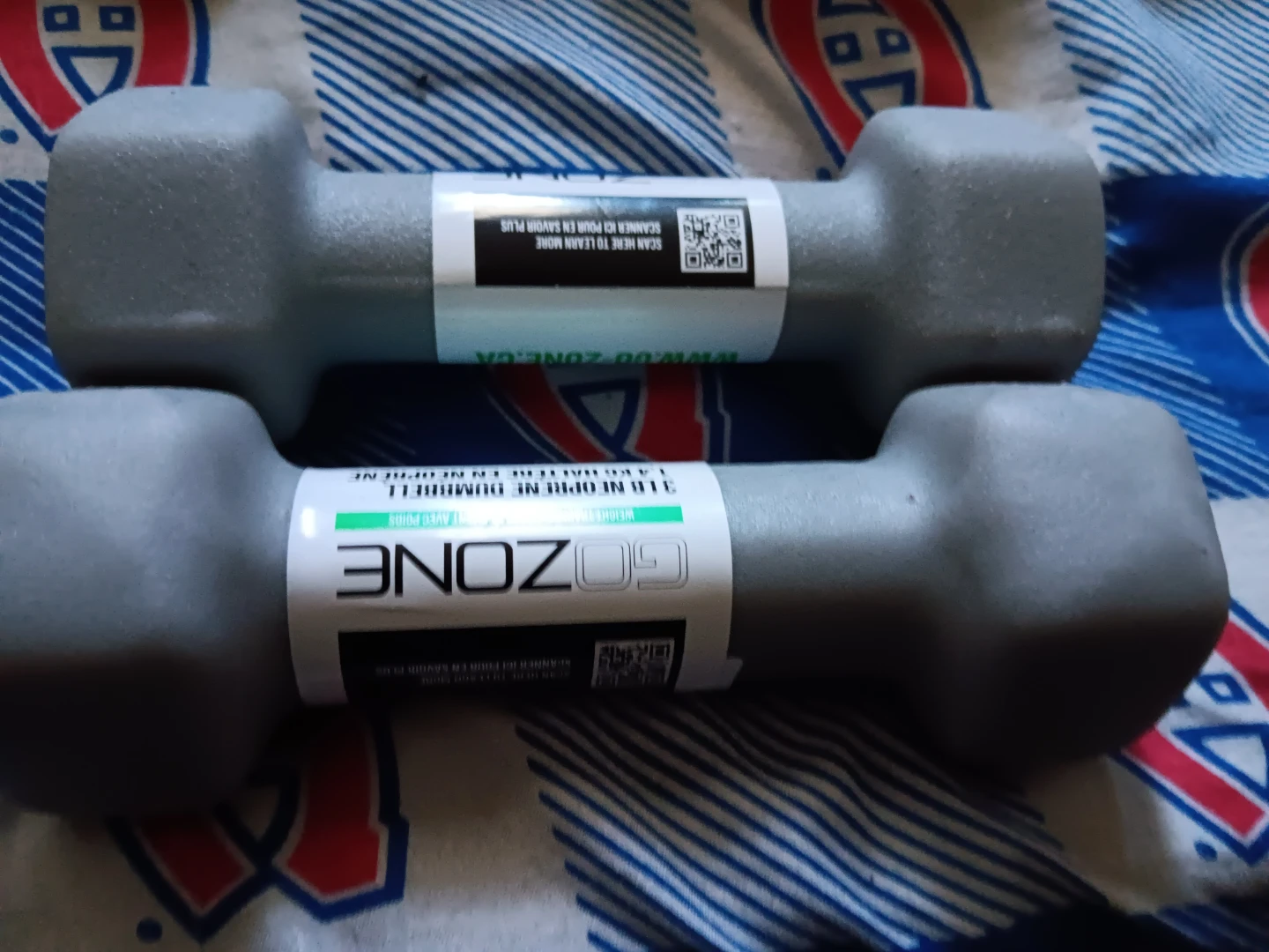 GOzone dumbells    (Pair) 3lb