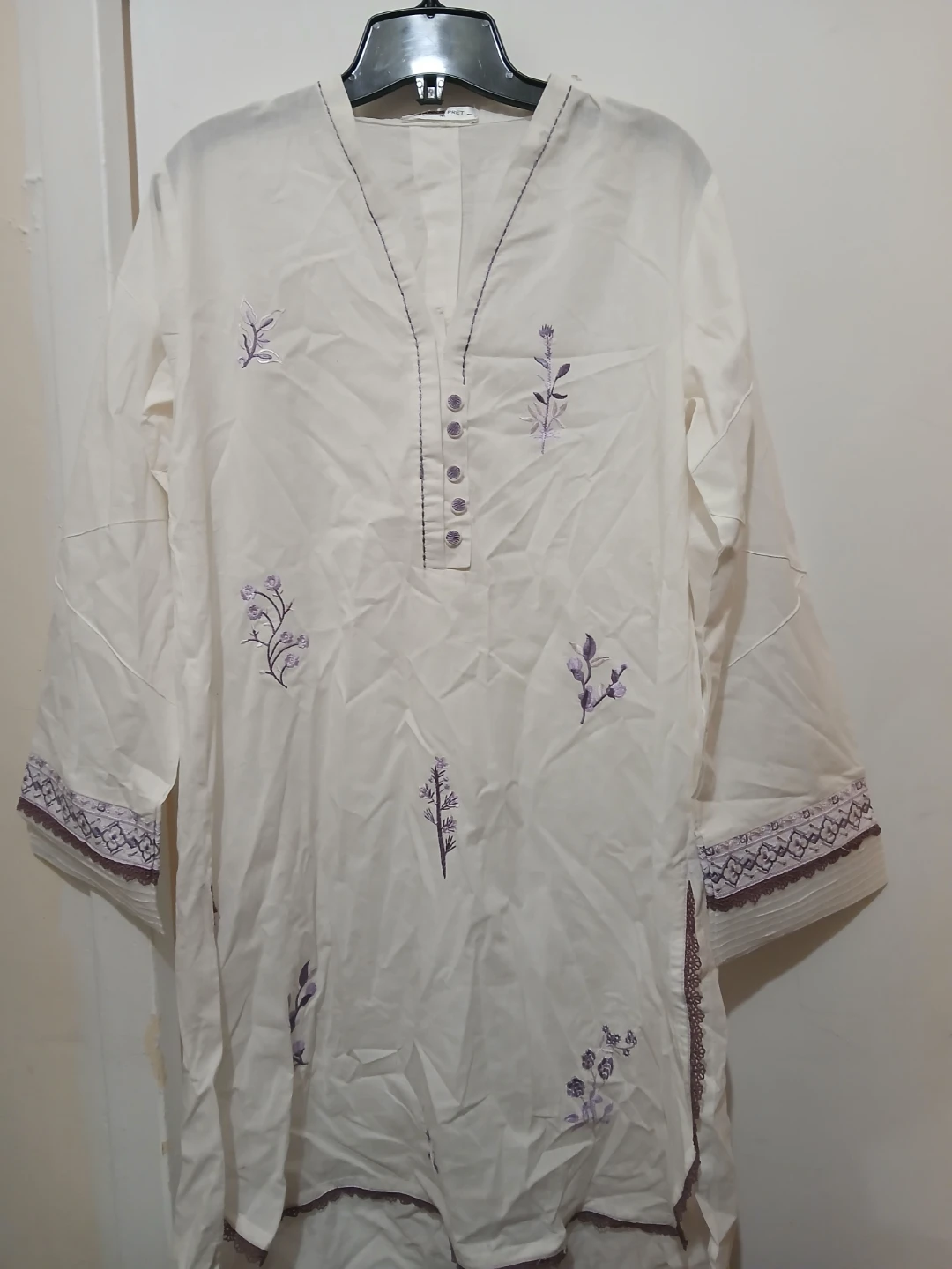 White Embroidered shirt