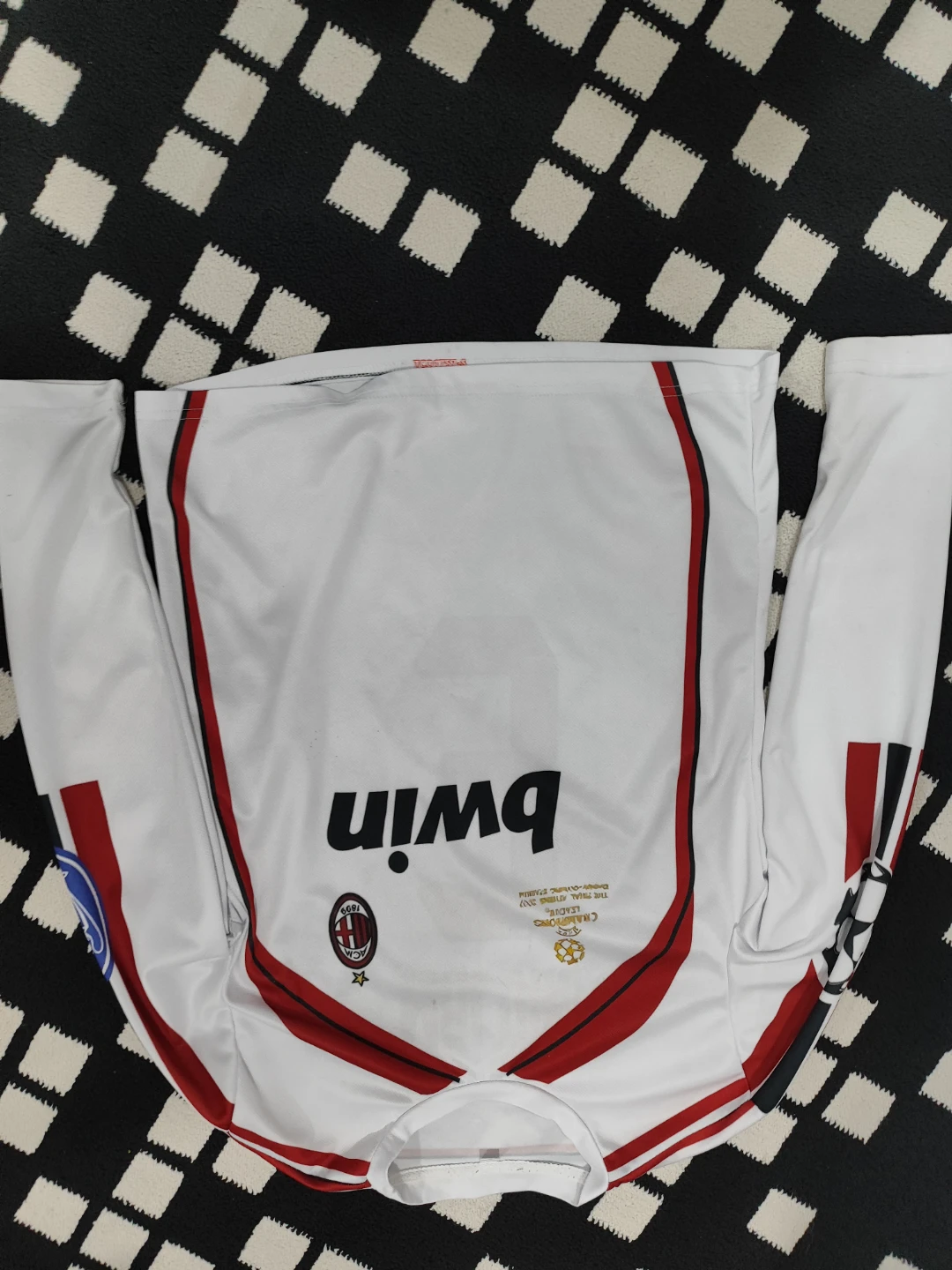 AC Milan Maldini #3 Champions League Jersey