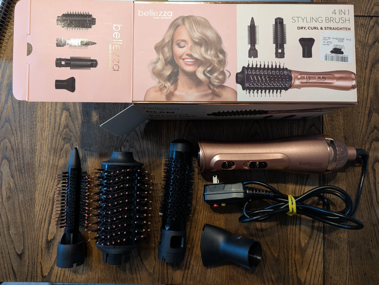 Bellezza 4 In 1 Styling Brush