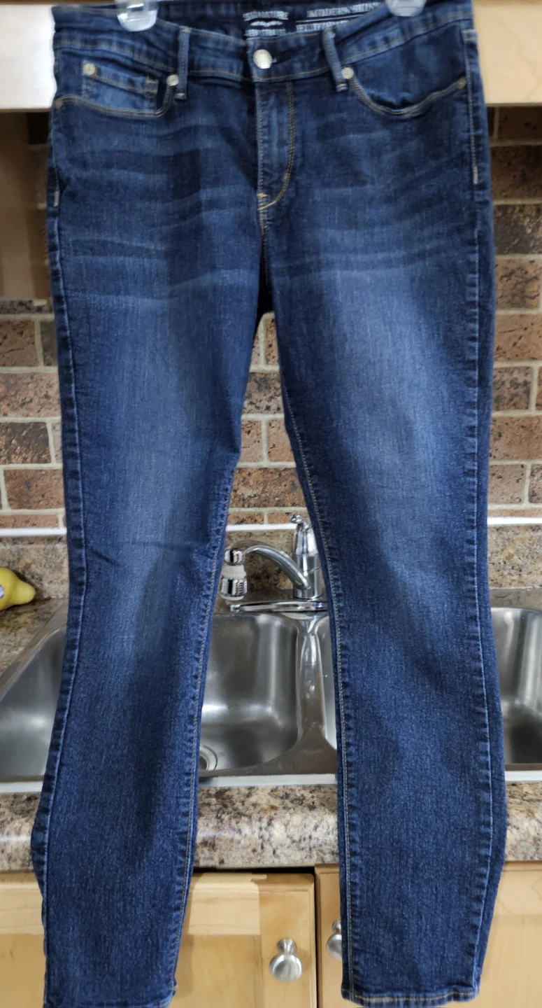 Levi Strauss Signature Modern Skinny Jeans 12m, L32