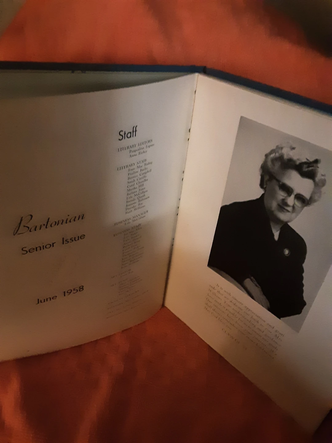 1958 Bartonian Yearbook - Clara Barton Vocational High School - photo 3
